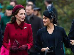 Kate middleton 'was not overawed by' meghan markle, prince harry's claims: Meghan Markle And Kate Middleton S Relationship Timeline