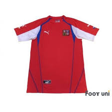 Photo1 Czech Republic Euro 2004 Home Shirt Football Shirts Soccer Jerseys Vintage Classic Retro Online Store Retro Football Shirts Shirts Football Shirts