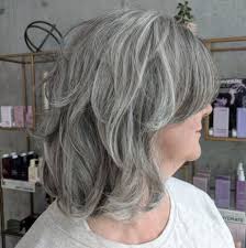 Embrace natural gray color of your hair to flaunt it. 50 Fabulous Gray Hair Styles Julie Il Salon