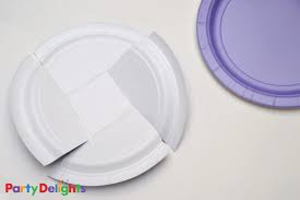 Make a paper plate easter bunny with two small paper plates, cotton balls, and wiggly eyes. Paper Plate Easter Baskets Easy Easter Craft Party Delights Blog