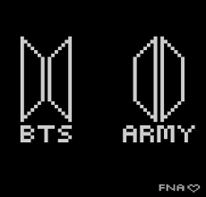 Army bts army & bts logo. Bts X Army Pixel Logo Army S Amino