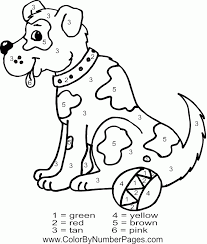 Hundreds of free printable xmas coloring pages and xmas activity. Color By Number Animals Coloring Home
