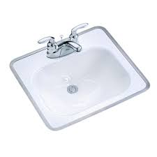 kohler tahoe drop in cast iron bathroom