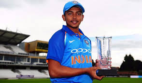 While talking about the recent tv advertisement where rahul dravid's 'anger issues'. This Is Why Captain Prithvi Shaw Picked Up Jersey Number 100