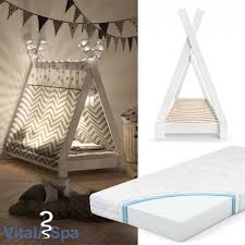Super hochwertige matratze, wir sindlienasuper hochwertige matratze, wir sind sehr zufrieden mit der wahl!5. Vitalispa Kinderbett Tipi 70x140 Cm Weiss Matratze