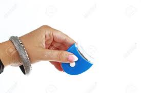 Woman Hand Holding Teeth Whitening Led Light On Isolated White Stock Photo Picture And Royalty Free Image Image 94993913