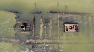 drone video civil war shipwreck discovered off north