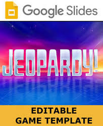 Google Slides Jeopardy Game Template By Roombop Tpt