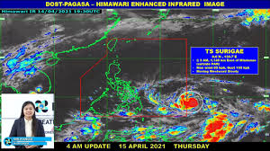 These images are available day & night. Public Weather Forecast Issued At 4 00 Am April 15 2021 Youtube
