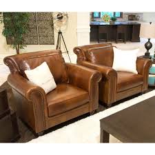 Paladia 2 Piece Set Top Grain Leather Accent Chairs In Rustic Accent Chairs For Living Room Leather Accent Chair Accent Chairs