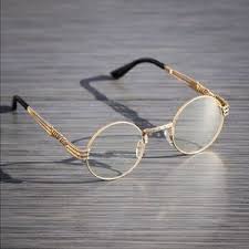 What type of glasses are you looking for? Mens Hip Hop Retro Round Gold Frame Glasses Mens Glasses Frames Retro Glasses Frames Round Gold Frame Glasses