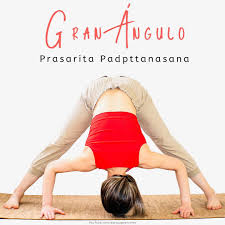 Les Presento La Postura De Yoga Prasarita Padottanasana O Postura De Gran Angulo Esta Asana De Yoga Fortalece Tanto Las Piernas Como La Espina Dorsa Yoga Vida