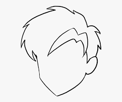 Anime drawing is a favourite among young and the old. How To Draw Manga Hair Really Easy Drawing Tutorial Drawing Hd Png Download Kindpng
