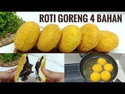 Roti Goreng Isi Coklat 4 Bahan Cr Cook Youtube Makanan Dan Minuman Rotis Memasak