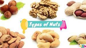 Different Kinds Of Nuts Almonds Cashews Walnuts Hazelnuts Peanuts Almond Walnuts Hazelnut
