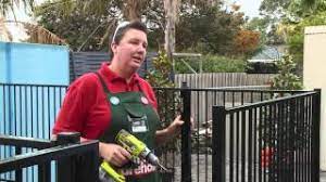 How To Install Aluminium Pool Fencing Diy At Bunnings Youtube