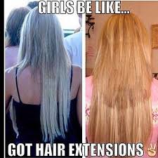 Maybe you would like to learn more about one of these? Trust Your Hair Extension Technician Bad Hair Extensions Beauty Hair Extensions Hair Memes