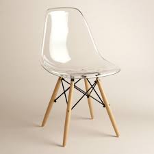 Clear Molded Evie Chairs Set Of 2 Durchsichtige Stuhle Esszimmerstuhle Mobel Fur Kleine Raume
