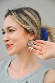 Claude Monet Inspired Earrings, Art Inspired Earrings, Baroque Pearl  Earrings, Landscape Clay Earrings, Art Lovers Earrings, Lilies Monet