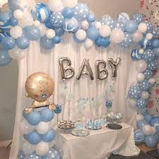 50 Awesome Baby Shower Themes And Decorating Ideas For Boy News Makyaj Evdekoru Makeup Be Baby Shower Balloons Baby Shower Deco Baby Bear Baby Shower