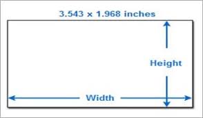 The standard dimensions of a printed business card are 3.5 x 2 inches. Standard Business Card Size Country Wise Dimensions And Images