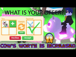 I Got The Trade For Mega Cow!!! | Roblox (Adopt Me) Amino