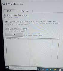 Solved Codingbat Code Practice Java Python String 1 Left2 Chegg Com