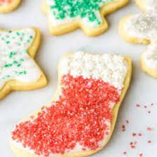 On the first day of christmas, our true love gave to us: Cream Cheese Sugar Cookies Recipe