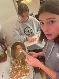 Love spending time with my girl!!! Carving pumpkins and making homemade  carmel apples!!! Going to miss these days when she is gone! Sure hope these  two stick together #seniormomproblems #seniormom #spendingtimetogether  #bestfriends