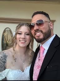 MARCUS: wow! You are a beautiful bride Ariana. ARIANA: aw .. you are very  handsome groom Marcus.