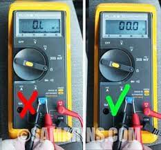 How To Check Resistance With A Multimeter Home Electrical Wiring Electrical Troubleshooting Diy Electrical
