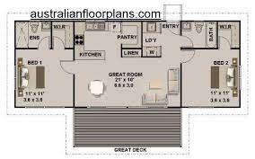 2 bedroom guest house floor plans. Yes 2 Bedroom 2 Bath House Plan 93 6 827 7sq Ft Make French Door Entrance By Deck Tur Small House Floor Plans Tiny House Floor Plans Guest House Plans