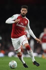 Olivier Giroud Of Arsenal In 2017 Football Players Soccer Players Soccer