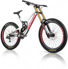 A Downhill Mountain Bike Is A Full Suspension Bicycle Designed For Downhill Cycling On Particularly Steep Downhill Bike Mtb Bike Mountain Best Mountain Bikes