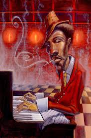 Redhotjazz.com was a crown jewel of the early internet. Jazz In Red Minor Justin Bua Jazz Painting Urban Artist