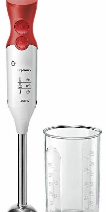 Блендер погружной Bosch MSM64110 450Вт белый/красный — купить в интернет-магазине Omni Market на Market Yandex Go