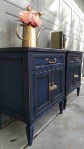 Annie Sloan Napoleonic Blue With Dark Wax Https Www Facebook Com Brushedbybrandy Blue Furniture Furniture Makeover Napoleonic Blue