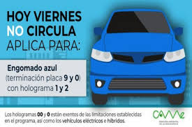 La jefa de gobierno claudia sheinbaum anunció que a partir del pasado lunes 15 de junio del 2020, el programa. Hoy No Circula Viernes 28 De Mayo Cdmx Y Edomex