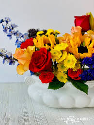 It means it will have more resources to gain energy for flowers later, hence bigger or longer lasting flowers. How To Arrange Flowers Using Oasis The Party Teacher