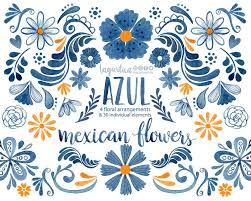 Download this butterfly pattern vector illustration now. Pin By Elizabeth Segura On Drawwwww In 2021 Blue Watercolor Floral Mexican Crafts Folk Art Flowers
