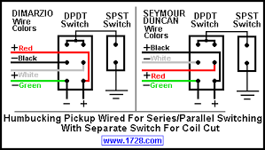 Also if someone has a diagram for our ignition switch it would be appreciated. Dimarzio Dpdt Wiring Diagram Wiring Diagram