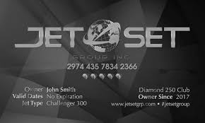 If another card with the same name is in play, you can't play this card. Jetset Group Launches The Diamond Jet Card The Ultimate Private Jet Membership Business Wire
