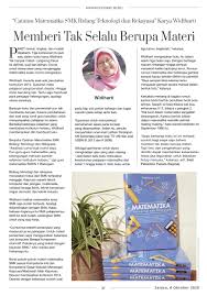 Lengkap rpp 1 lembar matematika smk/mak kelas 12 semester ganjil kurikulum 2013 edisi revisi 2020. Perjalanan Widiharti