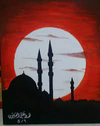رسولي كانفس من أعمالي 0549743660 painting art