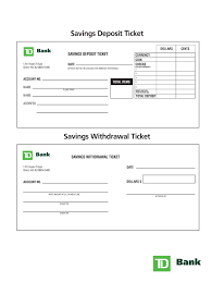 For more information or to sign up for a product, simply click on the link. Td Bank Deposit Slip Fill Online Printable Fillable Blank Pdffiller