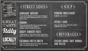 It's best to design your menu to align with the ambiance you want. Solutions Menu Boards Digital Menu Boards Menu Board