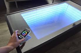 Click here to find the right ikea product for you. Impressive Nfc Controlled Infinity Mirror Table Cuts No Corners Hackaday