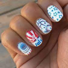 Jan 09, 2021 · chalk paint colors are all the rage thanks to their matte finish, which is ideal for giving furniture and diy projects a rustic feel. 45 Easy And Patriotic 4th Of July Nail Designs 2021 Guide