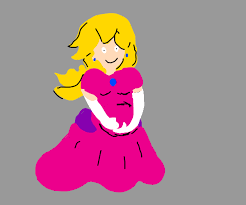 Pregnant Princess Peach - Drawception