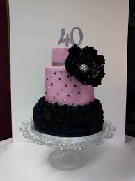 Whether you're hosting a humorous. Glam 40th Birthday 40th Birthday Cakes 40th Birthday Cake For Women Birthday Cakes For Women
